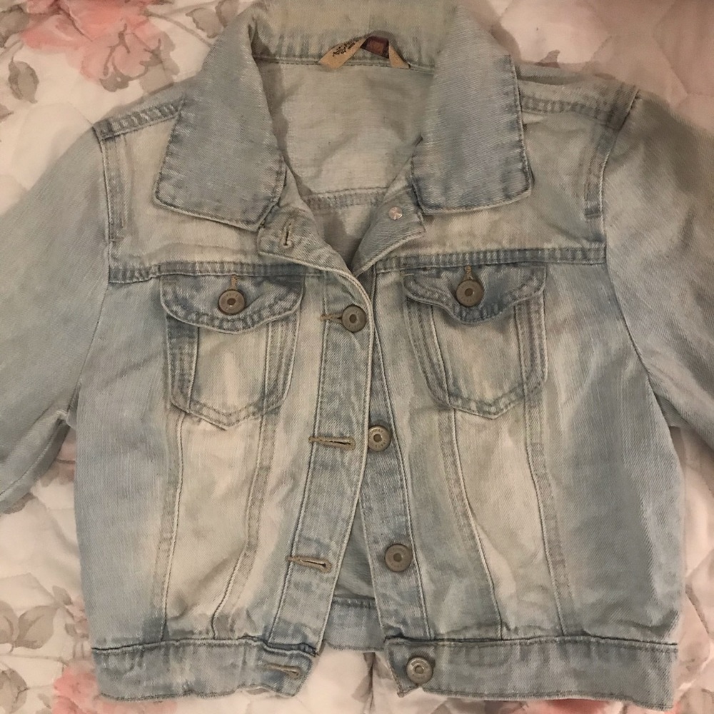 Crop Top Denim Jacket